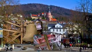 BADENBADEN Stiftskirche Liebfrauen – Palmsonntagsgeläute [upl. by Airetnahs]