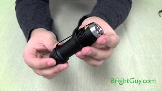 LED Lenser F1 Tactical Flashlight Review [upl. by Sophey]