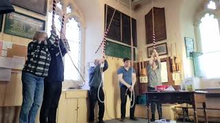 bellringing at Chelmsford Cathedral  1 January 2023 [upl. by Faye]