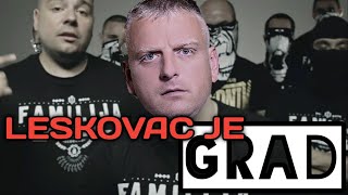 Gradimir  Leskovac je grad Official Music Video Serbian Rap 2022 [upl. by Curzon]