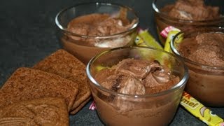 Mousse au chocolat carambar speculoos [upl. by Gudren687]