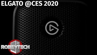 Elgato CES2020 round up 4K60S Capture Device Key Light Air and Project Wave  Robeytech [upl. by Nnagem]