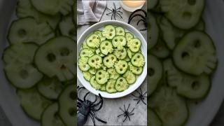 Skull Cucumber Salad☠️ [upl. by Eadahs]