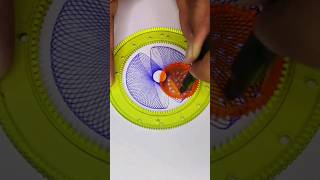 Satisfying spirograph design  How many rotations shorts spirograph satisfying [upl. by Clair928]