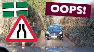 Narrow Devon Roads A Day in the Life of a Trade Plate Driver [upl. by Atekihs337]