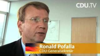 Ronald Pofalla quotLicht und Schatten für die CDUquot [upl. by Adeuga]