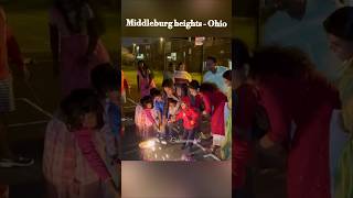 Diwali celebration in America diwali celebration shorts vlogs trending viralreels love happy [upl. by Ainig]