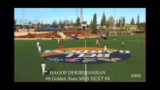 Hagop Dekirmanjian Soccer Highlights [upl. by Masha]