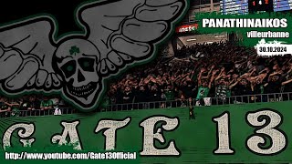 PANATHINAIKOS  villeurbanne 301024  Gate13gr [upl. by Gatias922]