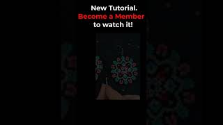 Circular Huichol Style Earrings seedbeadsearrings beadingtutorials diyearrings diy [upl. by Names]