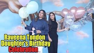 Raveena Tandon Daughter Birthday Celebration  Full Video  Viralbollywood [upl. by Plante702]