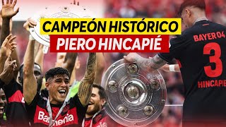 PIERO HINCAPIÉ CAMPEÓN HISTÓRICO con BAYER LEVERKUSEN [upl. by Trev860]