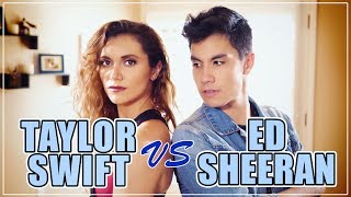 Taylor Swift VS Ed Sheeran MASHUP 20 Songs  ft Alyson Stoner amp Sam Tsui [upl. by Ael]