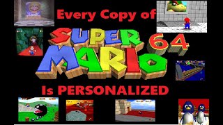 Every Copy of Super Mario 64 is Personalized A Deeper Look [upl. by Edva]