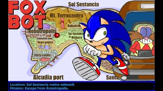 SRB2 Sol Sestancia 2 FoxBot Secret Train Track [upl. by Aillil]