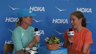 IRONMAN World Championship St George PostRace Interview with Maja Stage Nielsen [upl. by Ruamaj]