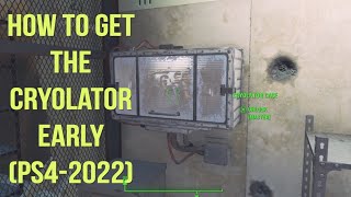 Fallout 4  How To Get The Cryolator Early PS42022 [upl. by Gunilla]