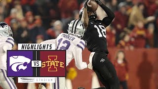 Kansas State vs Iowa State Football Highlights 2018  Stadium [upl. by Aicillyhp]