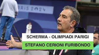 Scherma  Olimpiadi Parigi Cerioni “Mai visto nulla del genere Macchi aveva vinto tre volte” [upl. by Trent]