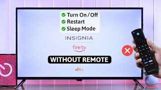 How To Use Insignia TV Without Remote [upl. by Copp]