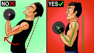 How to Build BIG Biceps 8 Mistakes to AVOID [upl. by Ahseat]