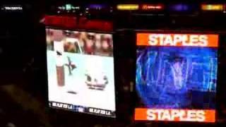 Cartman jumbotron Kings Sharks [upl. by Aneerhs]