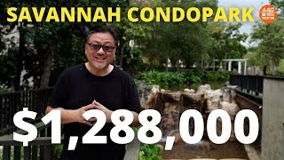 Singapore Condo Property Home Tour  Savannah Condopark 4 Bedder 1453sqft For Sale [upl. by Weber]