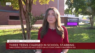 3 students charged in Meadowbrook High School stabbing [upl. by Collier]