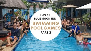 TRY THIS SWIMMING POOL GAME ITS SUPER FUN  AT BLUE MOON INN PART 2 [upl. by Inoy206]