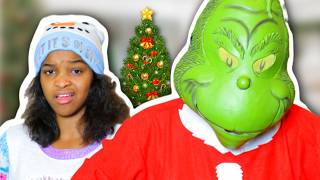 The Grinch RUINED Our Christmas  12 Days of Onyx Kids  Day 1 [upl. by Dnalram915]