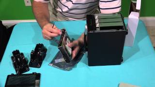 Akitio Thunder2 Quad Ensclosure Hard Drive Installation in 4K UltraHD [upl. by Katrine]