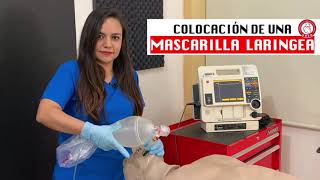 Colocación de la MASCARILLA LARINGEA en 5 minutos By URCA [upl. by Yuht]