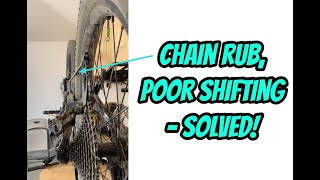 SRAM GX 1x12 Mountain bike derailleur bent Easy Fix [upl. by Rockafellow]