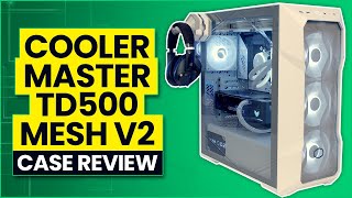 Cooler Master TD500 Mesh V2 Review [upl. by Netsreik]