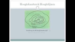 Hoogtekaarten [upl. by Axela]