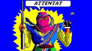 Amstrad CPC Attentat  Longplay [upl. by Loralee]