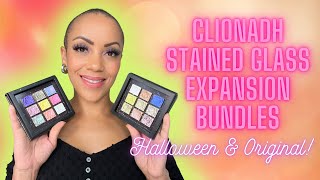 Clionadh Cosmetics Stained Glass Extension Halloween Edition PLUS swatches with the OG expansion [upl. by Elokkin798]