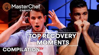 Best Recovery Moments  MasterChef Canada  MasterChef World [upl. by Ihcur]