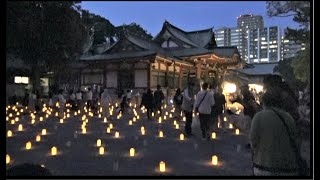 西宮神社 えびす万燈籠 2023720 [upl. by Enairda]