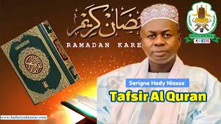 Ramadan 2024  Tafsir Oustaz Hady NIASS  Mardi 12 Mars 2024 [upl. by Allwein]