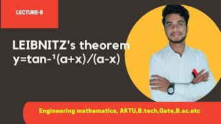 Questions on Leibnitz theorem  Part4  Leibnitz theorem in hindi  Complete Concept BTech [upl. by Yorgos]