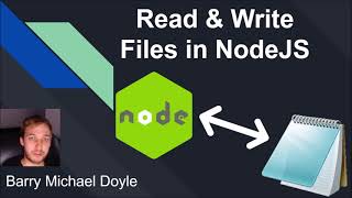 How to READ and WRITE Files in NodeJS [upl. by Anivram]