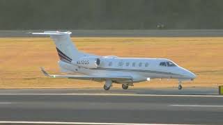 2017 Embraer Phenom 300 Landing [upl. by Atteiluj]