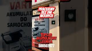 Akumulatory samochodowe w sklepie TOPCAR Legnica [upl. by Thunell617]