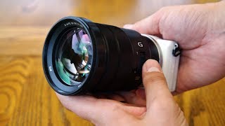 Sony PZ 18105mm f4 OSS G lens review with samples [upl. by Ches992]