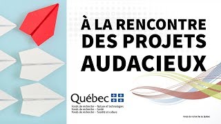 FRQ  22 projets de recherche audacieux [upl. by Annawot]