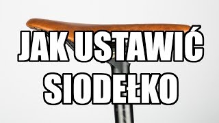 Jak ustawić siodełko w rowerze [upl. by Anatniuq]