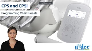 Programming Chair Presets [upl. by Joktan596]