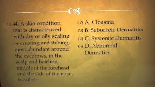 11 COSMETOLOGY TEST questions SKIN and its disorders 60 questions [upl. by Nayd]