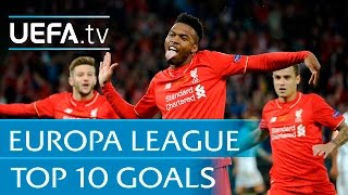 UEFA Europa League 201516  Top ten goals [upl. by Nahej222]